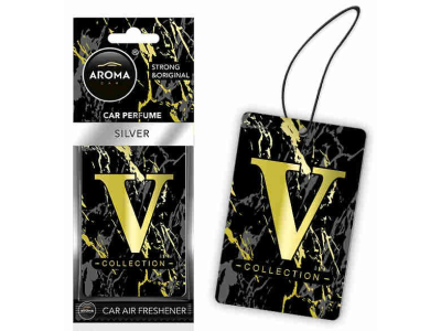 Odświeżacz powietrza AROMA CEL. V-COLLECTION Silver